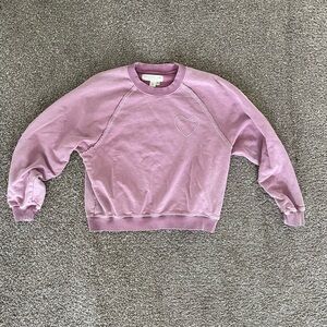 Saltwater LUXE Lavender Heart Sweater